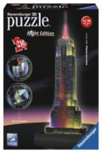 Ravensburger 3D Puzzle Empire State Building bei Nacht 12566 - das berhmte Gebude in New York - leuchtet im Dunkeln - 2877612303