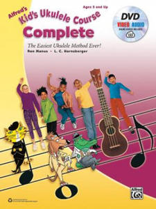 Alfred's Kid's Ukulele Course Complete, m. 1 MP3-CD + 1 DVD - 2877958622