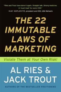 22 Immutable Laws of Marketing - 2870868427