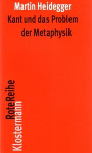 Kant und das Problem der Metaphysik - 2878877338