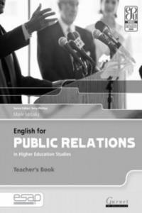 English for Public Relations in Higher Education Studies Teacher's Book B2 TO C2 - 2872888840