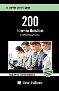 200 Interview Questions You'll Most Likely Be Asked - 2873008933