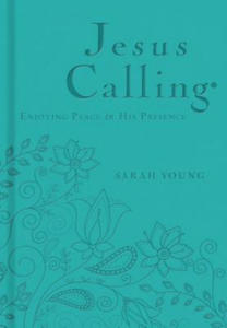 Jesus Calling, Teal Leathersoft, with Scripture References - 2854349051
