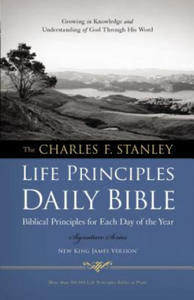 Charles F. Stanley Life Principles Daily Bible-NKJV-Signature - 2877767288