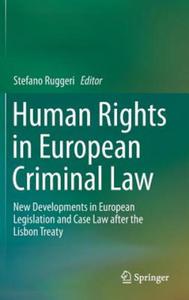 Human Rights in European Criminal Law - 2861928426