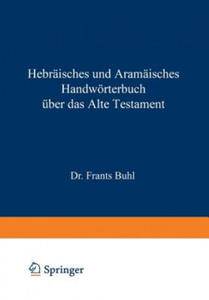 Hebr isches Und Aram isches Handw rterbuch ber Das Alte Testament - 2866870419