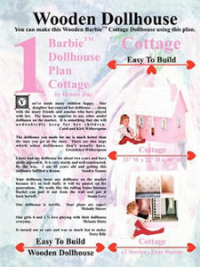 Barbie Dollhouse Plan Cottage - 2874450075