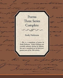 Poems Three Series Complete - 2874803363