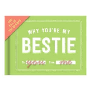 Knock Knock Why You're My Bestie Book Fill in the Love Fill-in-the-Blank Book & Gift Journal - 2877167085