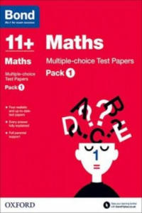 Bond 11+: Maths: Multiple-choice Test Papers - 2877168305