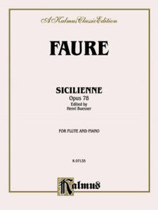 FAURE SICILIENNE OP 78 FLUTE - 2877963942