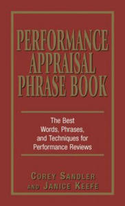 Performance Appraisal Phrase Book - 2878075246