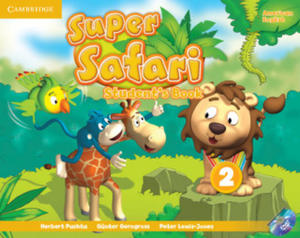 Super Safari American English Level 2 Student's Book with DVD-ROM - 2878082309