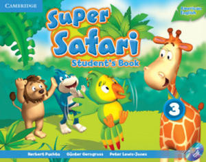 Super Safari American English Level 3 Student's Book with DVD-ROM - 2877180170