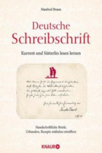 Deutsche Schreibschrift - Kurrent und Stterlin lesen lernen - 2826939049