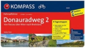 KOMPASS Fahrradfhrer Donauradweg 2, Von Passau ber Wien nach Bratislava. Bd.2 - 2867363429