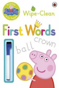 Peppa Pig: Practise with Peppa: Wipe-Clean First Words - 2826643278