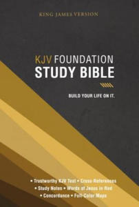KJV, Foundation Study Bible, Hardcover, Red Letter - 2873893647