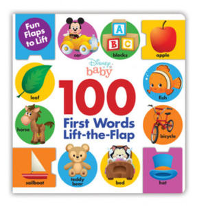 Disney Baby 100 First Words Lift-the-Flap - 2861857938