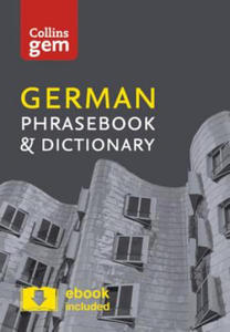 Collins German Phrasebook and Dictionary Gem Edition - 2872203591