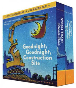 Goodnight, Goodnight, Construction Site and Steam Train, Dream Train Board Books Boxed Set - 2826800082