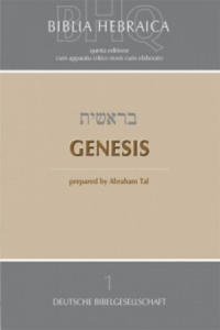 Biblia Hebraica Quinta (BHQ), Genesis - 2826637203