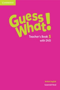 Guess What! Level 5 Teacher's Book with DVD British English - 2877174113