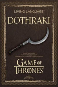 A Game of Thrones - Living Language Dothraki, m. Audio-CD - 2878171319