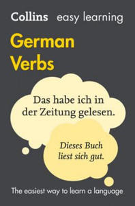 Easy Learning German Verbs - 2840796895