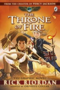 Throne of Fire: The Graphic Novel (The Kane Chronicles Book 2) - 2869549290