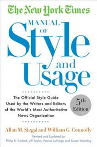 New York Times Manual of Style and Usage, 5th Edition - 2878307052