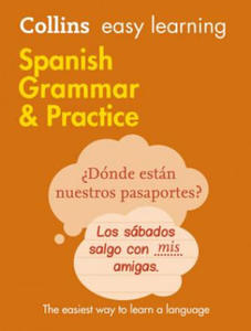 Easy Learning Spanish Grammar and Practice - 2871507554