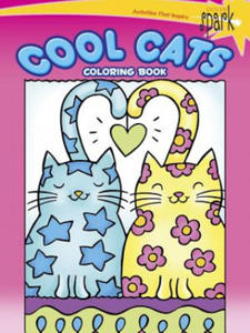 SPARK -- Cool Cats Coloring Book - 2877401682