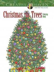 Creative Haven Christmas Trees Coloring Book - 2877036510