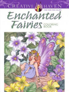 Creative Haven Enchanted Fairies Coloring Book - 2878295844
