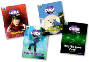 Project X CODE Extra: Gold Book Band, Oxford Level 9: Marvel Towers and CODE Control, Mixed Pack of 4 - 2876455408