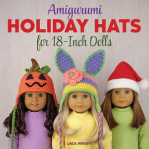 Amigurumi Holiday Hats for 18-Inch Dolls - 2867151220