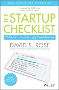 Startup Checklist - 25 Steps to a Scalable, High-Growth Business - 2873781024