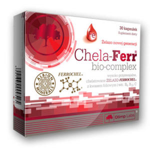 OLIMP Chela Ferr Bio Complex 30 kap. - Blistry - 766576882