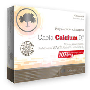 OLIMP Chela Calcium D3 30 kap. - Blistry - 766576883