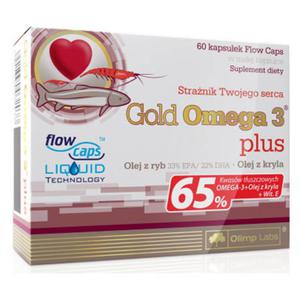 OLIMP Gold Omega 3 Plus Liquid Caps 60 kap. - 766578153