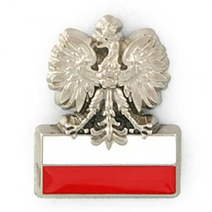Przypinka, pin orzeek z flag - 2862365379