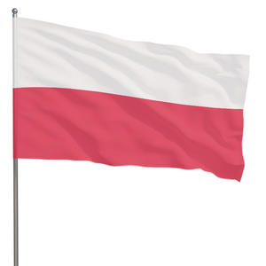 Flaga Polski 50 x 80 cm - 2866126223