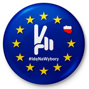 Button przypinka, pin Id Na Wybory