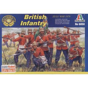 Italeri-6050 Brytyjska piechota - Wojna Zulu