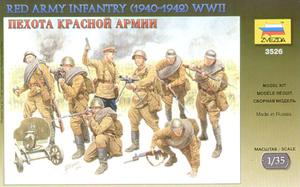 Zvezda 3526 Red Army Infantry (1940-42) - 2823907005