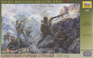 Zvezda-3606 Soviet Mountain Troops WWII - 2823907012