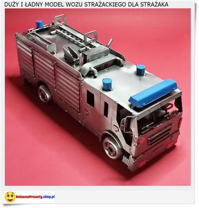 Duy metalowy model dla straaka Fire Truck's Monster handmade - 2860432611