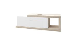 SZAFKA POD UMYWALK FIFA PRAWA Oak Halifax White 140 cm - 2861435898