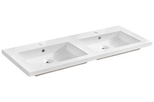 Umywalka ceramiczna SPIRIT WHITE 120 cm produkcji COMAD - 2869640524